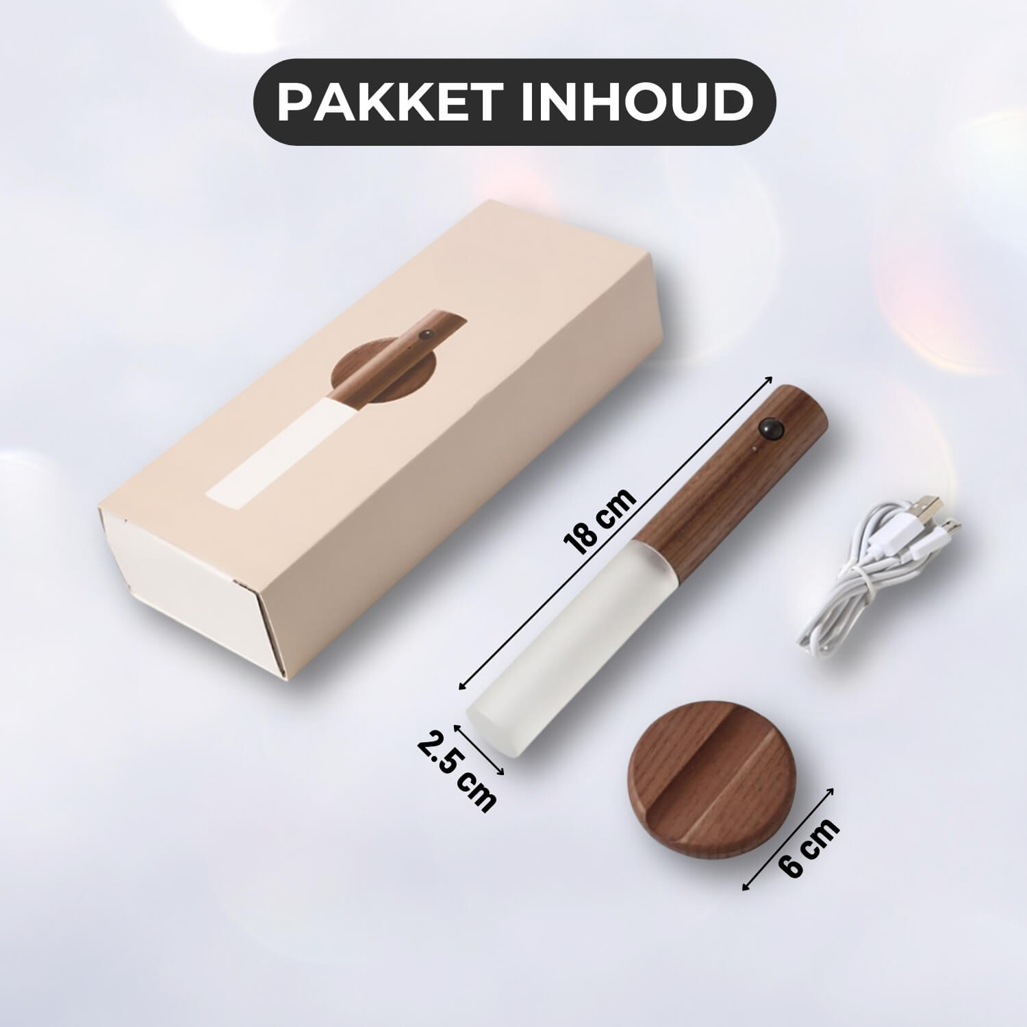 TORCH Kabellose Lampe mit Bewegungssensor